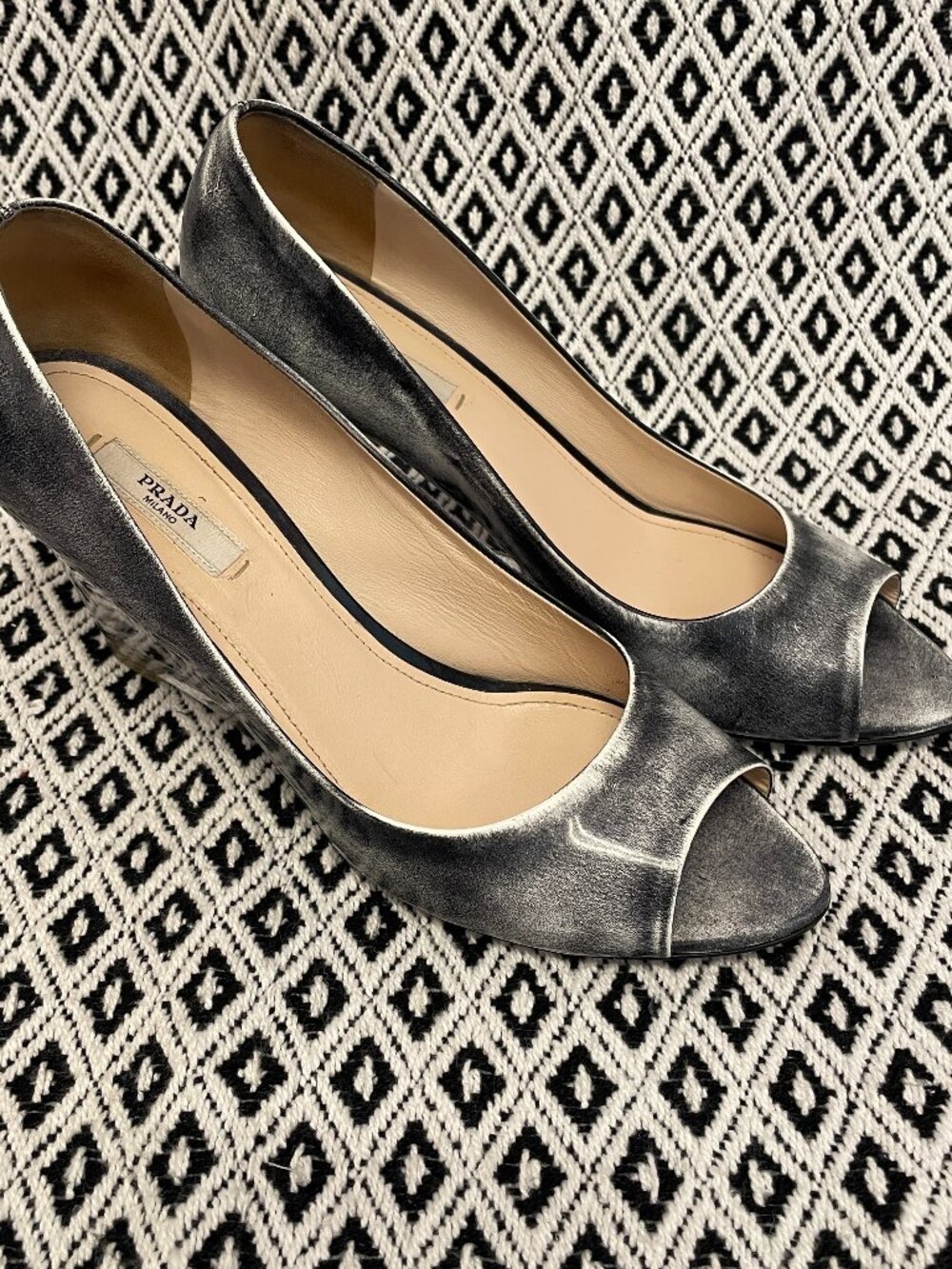 PRADA Open Toe Heels - Picture 2 of 15